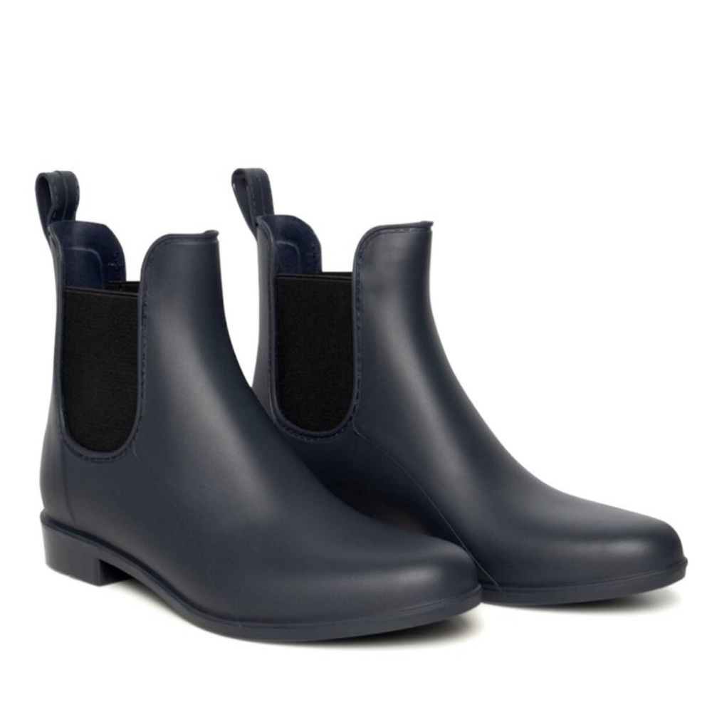 Storm by Cougar Celeste Rain Shoe Matte Pewter Chelsea Boots Fall Winter Minimal